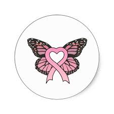 lazo rosa mariposas cancer mamas